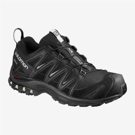 Salomon XA PRO 3D GTX W Womens Trail Running Shoes Black UK CKNQ